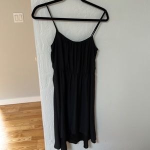 XS black summer dress